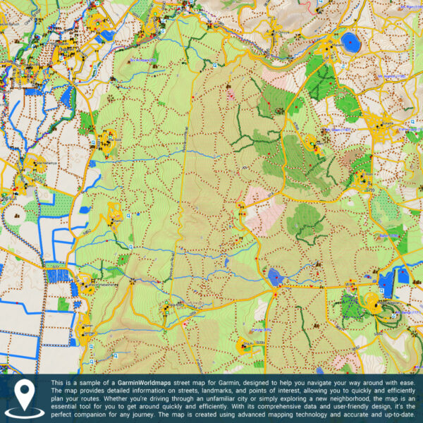 Topographic Map Garmin - Map Sample GarminWorldmaps