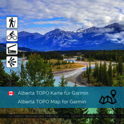 Alberta Topo Map Garmin