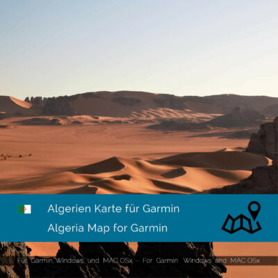 Algeria - Download GPS Map for Garmin PC & MAC