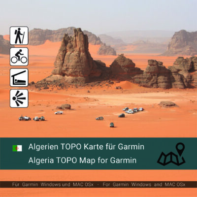 Algeria TOPO map for Garmin