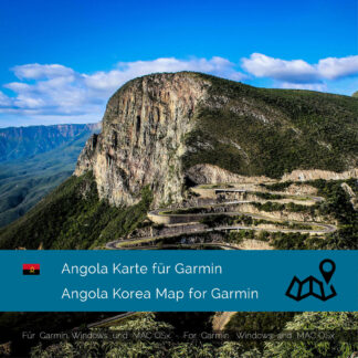 Angola - Download GPS Map for Garmin PC & MAC