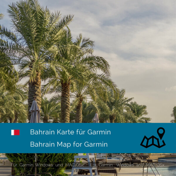 Bahrain - Download GPS Map for Garmin PC & MAC