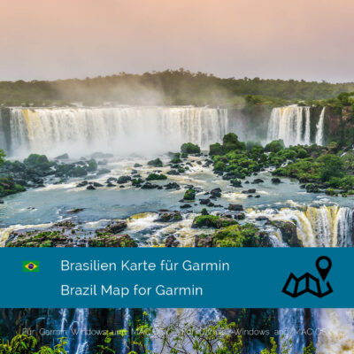 Brazil - Download GPS Map for Garmin PC & Mac