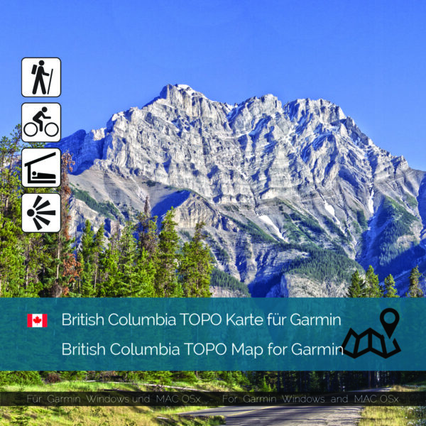 British Columbia Topo Map Garmin