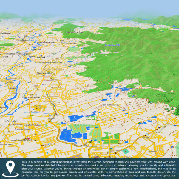 Topographic Map Garmin - Map Sample GarminWorldmaps