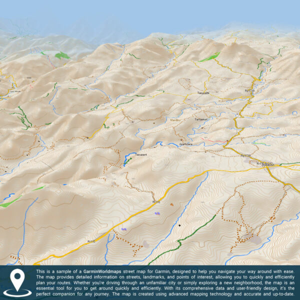 Topographic Map Garmin - Map Sample GarminWorldmaps