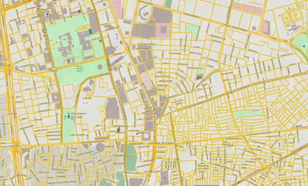 Topographic map Garmin sample GCC States DEM map