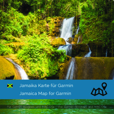 Jamaica - Download GPS Map for Garmin