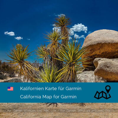 California (USA) Garmin Map Download