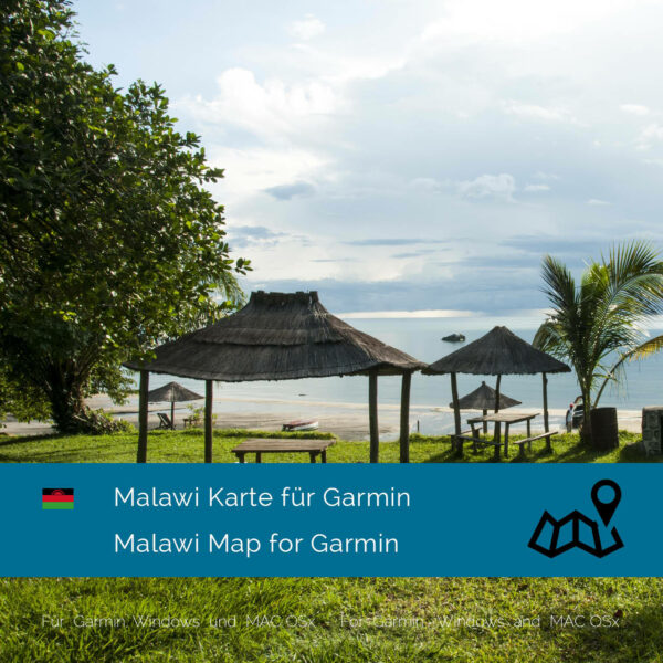 Malawi - Download Map for Garmin PC & MAC | Garmin WorldMaps