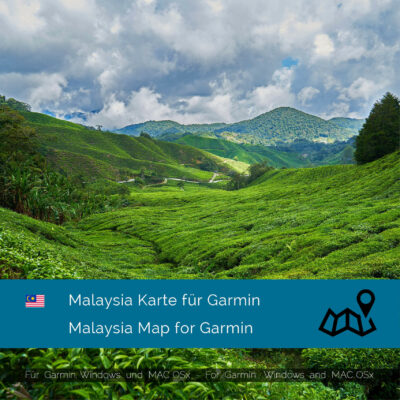 Malaysia - Download GPS Map for Garmin PC & MAC