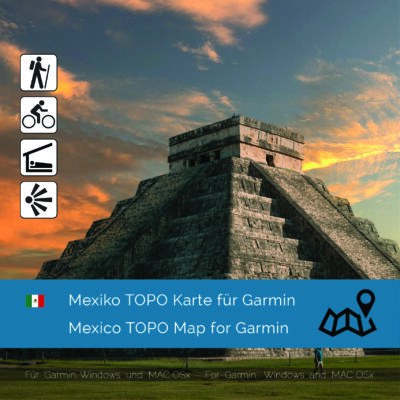 Mexico - Download GPS Map for Garmin PC & MAC