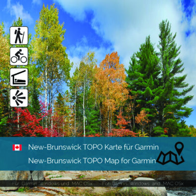 New Brunswick Topo Map Garmin