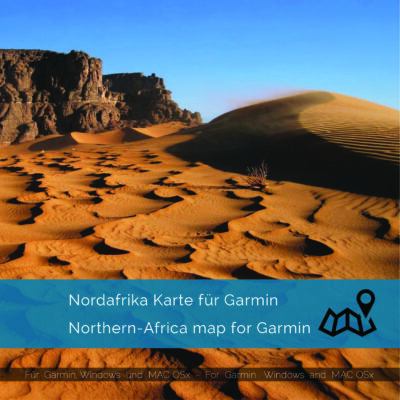 Northern Africa - Map for Garmin navigation devices Download.