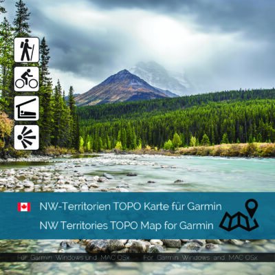 Northwest Territories Topo Map Garmin