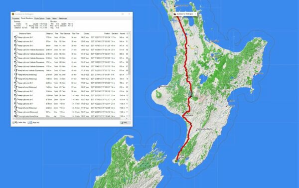 Oceania sample Topographic Map Garmin