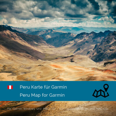 Peru - Download GPS Map for Garmin PC & Mac