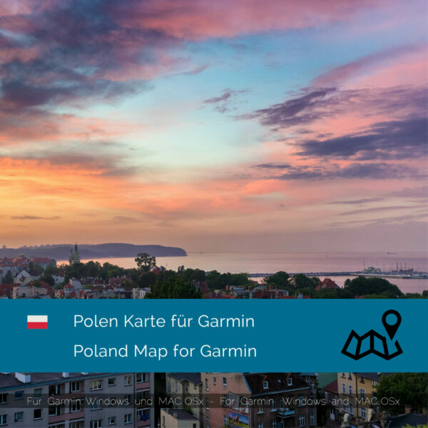 Poland Map for Garmin navigation devices Download