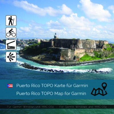 Puerto Rico Topographic Map Garmin