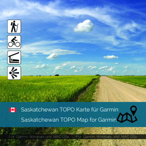 Saskatchewan Topo Map Garmin