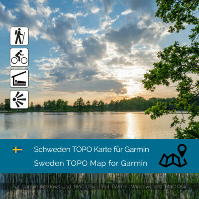 Sweden TOPO Garmin map Download