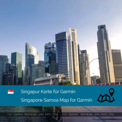 Singapore - Download GPS Map for Garmin PC & MAC