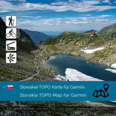 Slovakia TOPO Garmin map Download