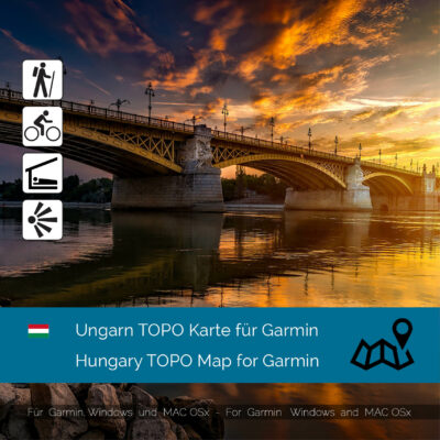 Hungary TOPO Garmin map Download