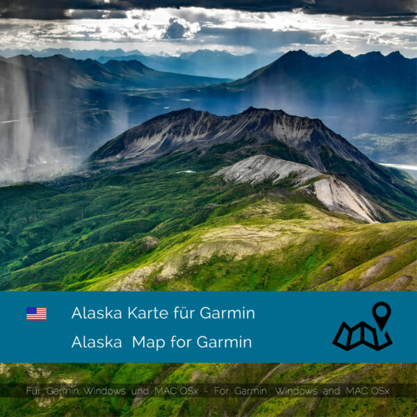 Alaska (USA) Garmin Map Download