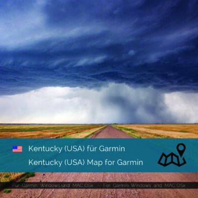 Kentucky (USA) Map Garmin