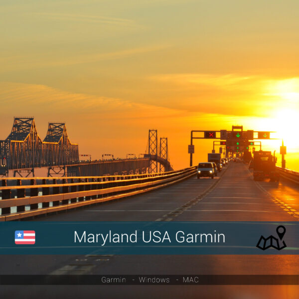 Maryland maps for Garmin GPS