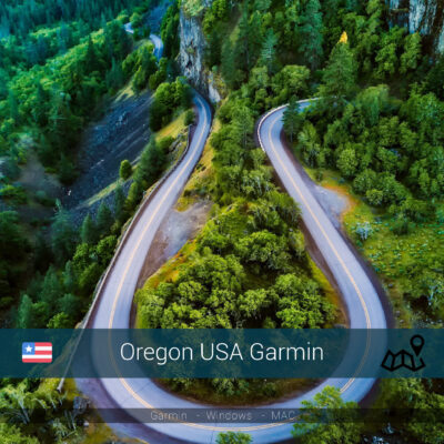 Oregon maps for Garmin GPS