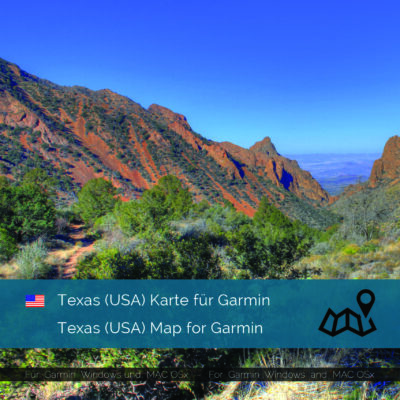 Texas (USA) Map Garmin