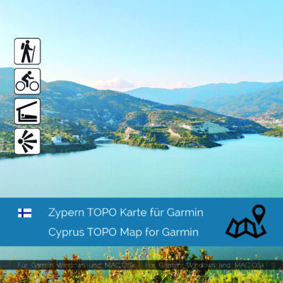 Cyprus - Download Map for Garmin PC & MAC | Garmin WorldMaps